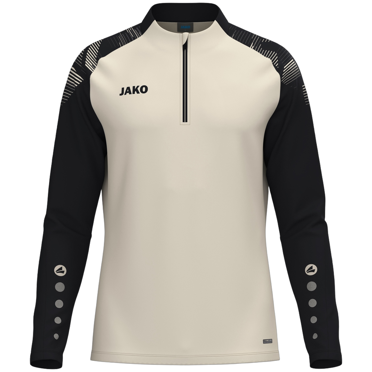JAKO Ziptop Sonic - Off white / Schwarz / L