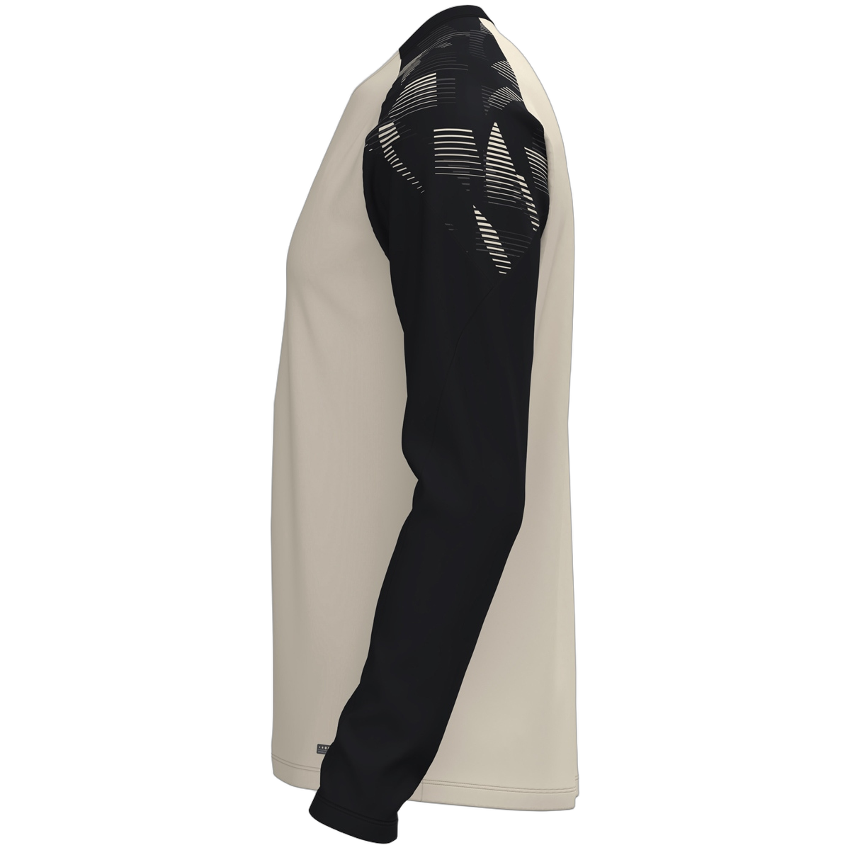 JAKO Longsleeve Sonic - Off white / Schwarz / L