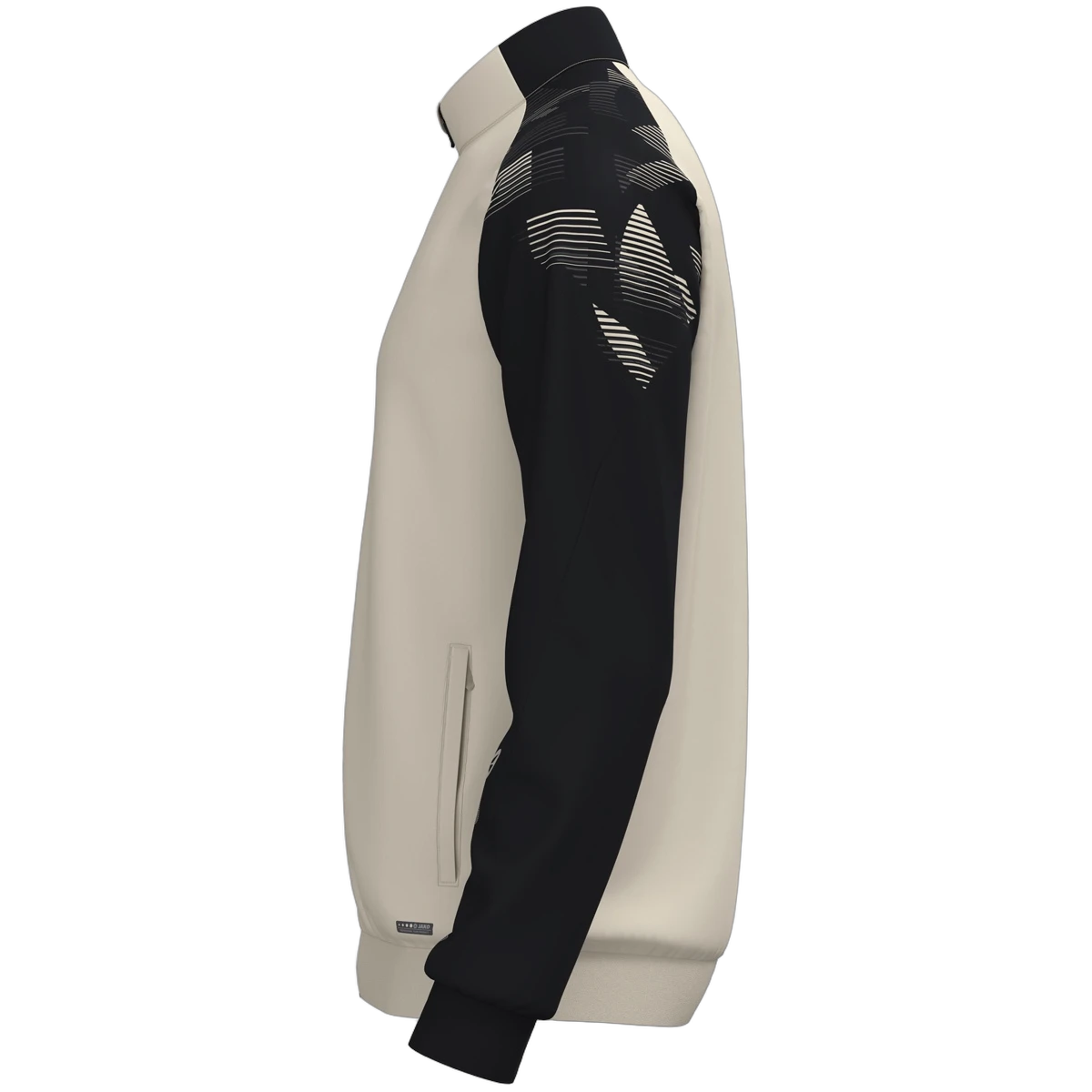 JAKO Polyesterjacke Sonic - Off white / Schwarz / L